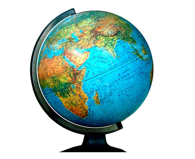 Beda Antara Atlas, Peta dan Globe ~ Ruana Sagita