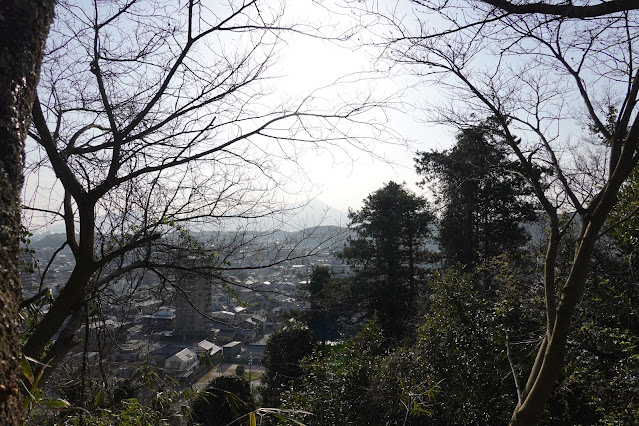 鳥取県米子市久米町 飯山城跡 (采女丸)からの眺望