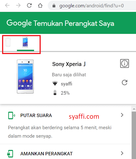 Cara Mencari HP Android yang Hilang