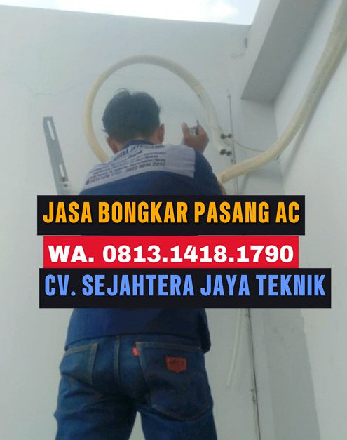 Jasa Bongkar Pasang AC dan Service AC di Apartemen Casablanca East Residence