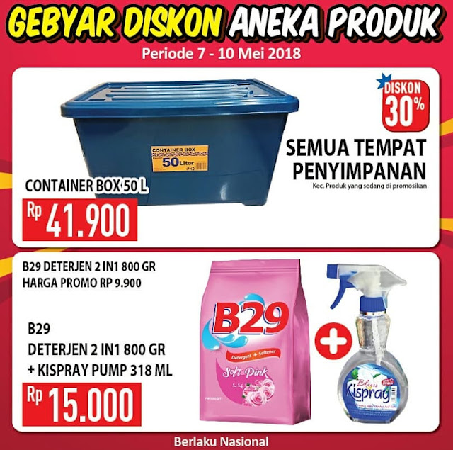 Katalog Harga HYPERMART Promo Weekday Periode 7-10 Mei 2018