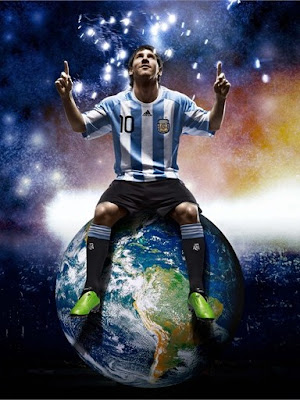 Lionel Messi Wallpaper on Lionel Messi Argentina World Cup 2010 Top Soccer Players Jpg