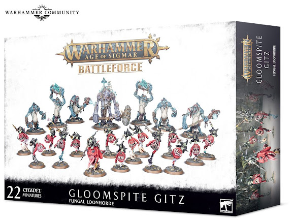 Gloomspite Gitz Battleforce – Fungal Loonhorde