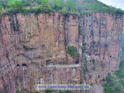 Guallong Tunnel Road in China