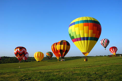 romantic hot air balloon ride two