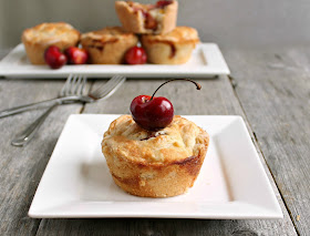 Mini Cherry Muffin Cup Pies