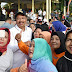 Tengku Erry Senam Pagi Bersama Ibu-ibu Dan Lansia Di Sibolga