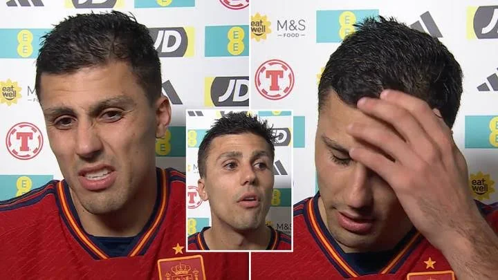 Spain captain Rodri slams ‘rubbish’ Scotland in explosive TV interview: ‘This is not football’