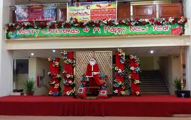 Christmas decors at Koronadal City Hall