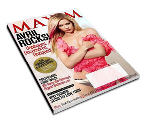 Revista MAXIM - Avril Lavigne - Março 2008