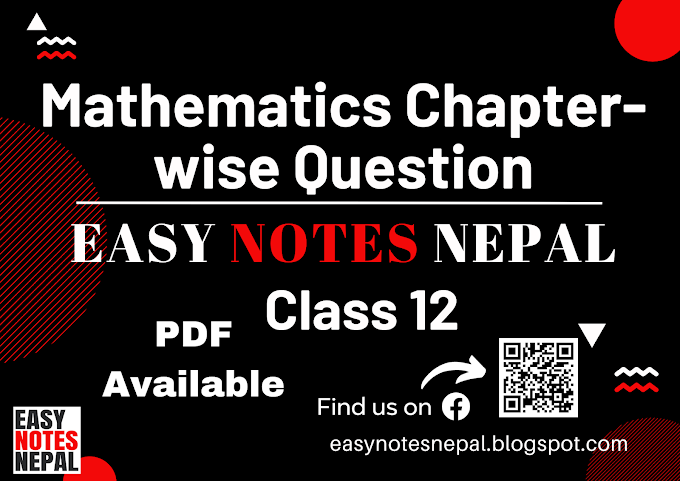  Class 12 Mathematics Chapter-wise Question + Useful Information Free PDF |Class 12