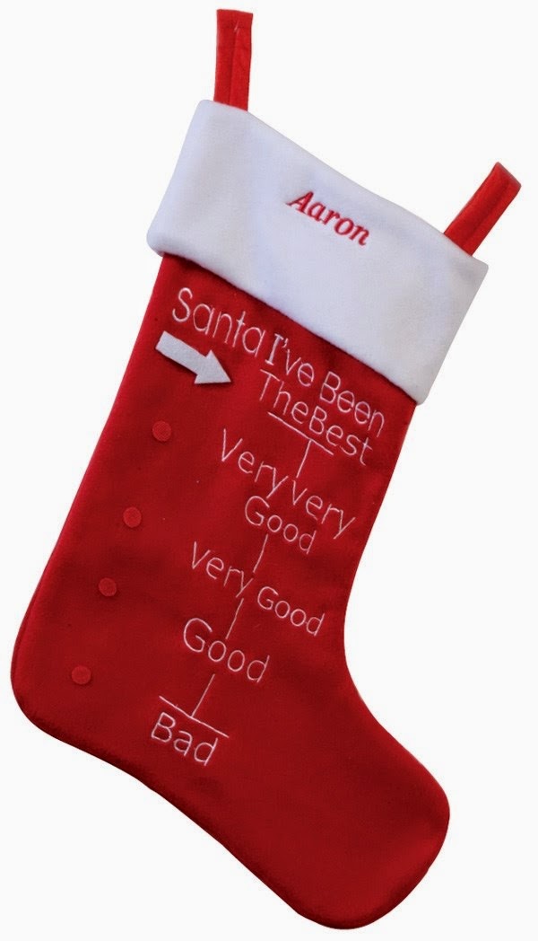 Personalised Arrow Stocking