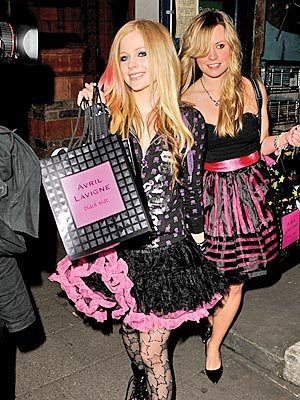 Avril Lavigne was in London this week promoting her new fragrance Black Star