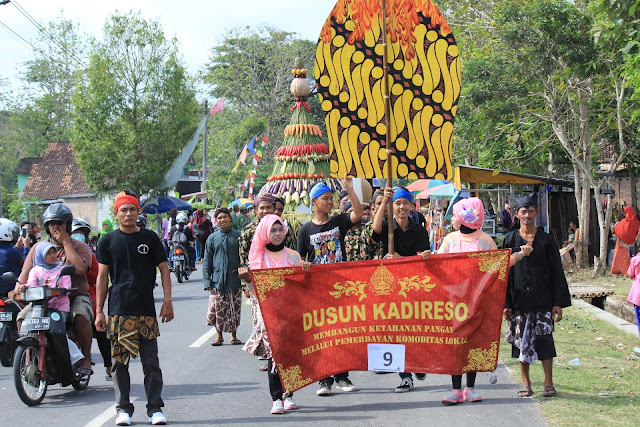 Kirab Budaya Hari Jadi Desa Triwidadi Ke 71 Tahun 2017