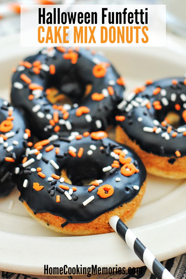 Baked-Halloween-Cake-Mix-Donuts-Recipe-15