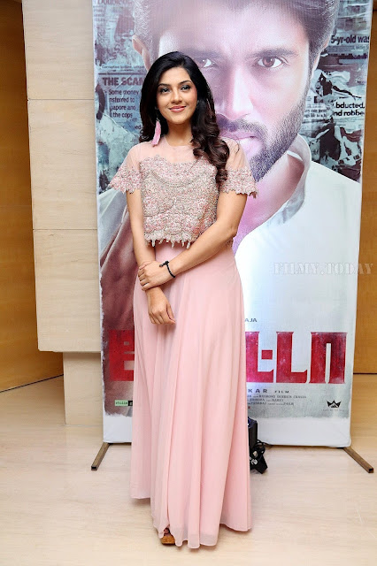Mehreen Kaur Beautiful Picture At Nota Movie Press Meet