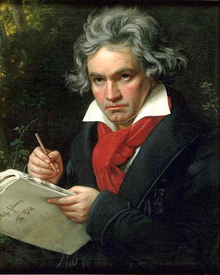 Ludwig van Beethoven. De Joseph Karl Stieler. 1820. https://pinceladasdelpasado.blogspot.com/2009/02/beethoven-musica-pasion-amor.html