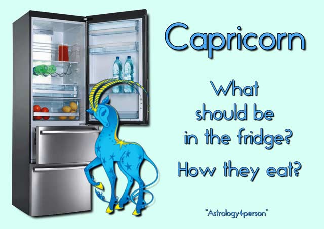 What should be in the refrigerator for different zodiac signs