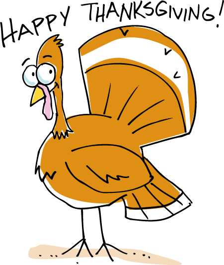 Funny Turkey Clipart