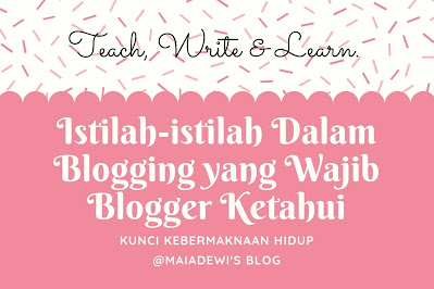 Istilah-istilah Blogging yang Wajib Kita Ketahui