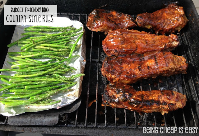 Ribs, BBQ, Grilling, Pork, Country Style Ribs, Easy Ribs, Boneless Ribs, Cheap Grilling Food
