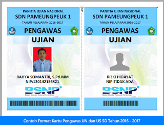  Aplikasi Cetak Kartu Pengawas Ujian ini merupakan salah satu Cara Membuat Format Kartu Pe Aplikasi Cetak Kartu Pengawas Ujian - Cara Membuat Format Kartu Pengawas UN dan US SD 2016