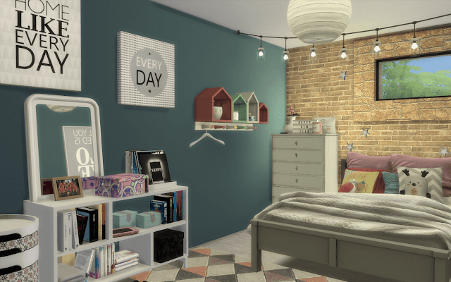 chambre enfant Sims 4