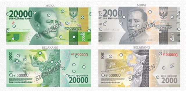 Gambar dan Fakta 11 Uang Baru Republik Indonesia, Yuk Kepoin