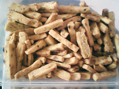 Buat Biskut Udang Kering rangup