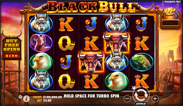 Main Gratis Slot Indonesia - Black Bull Pragmatic Play