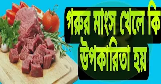 গরুর মাংস খেলে কি উপকারিতা হয়