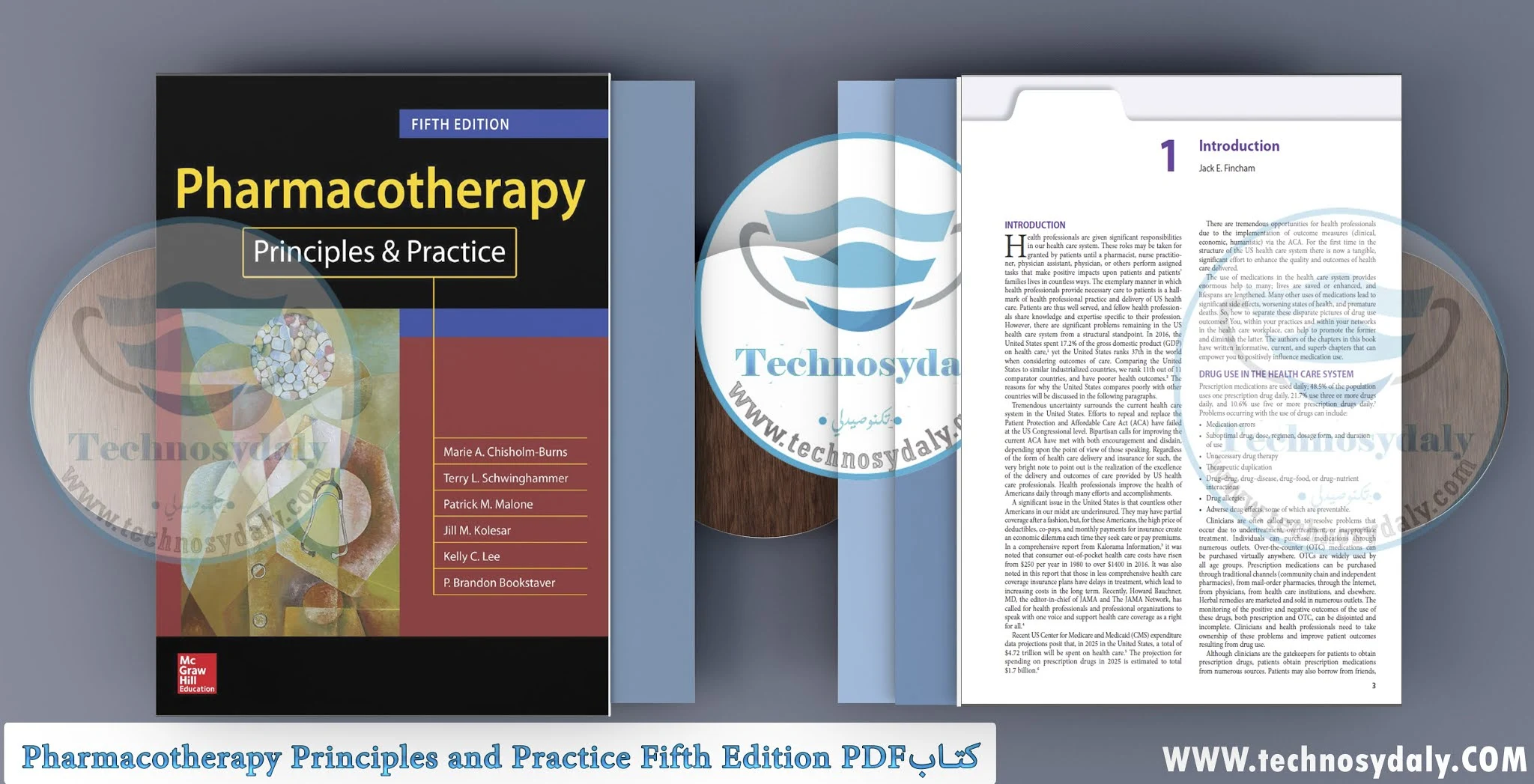 كتابPharmacotherapy Principles and Practice Fifth Edition PDF