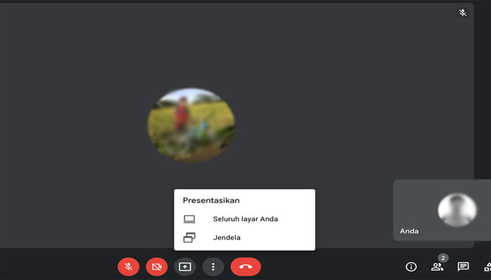 Cara Presentasi di Google Meet
