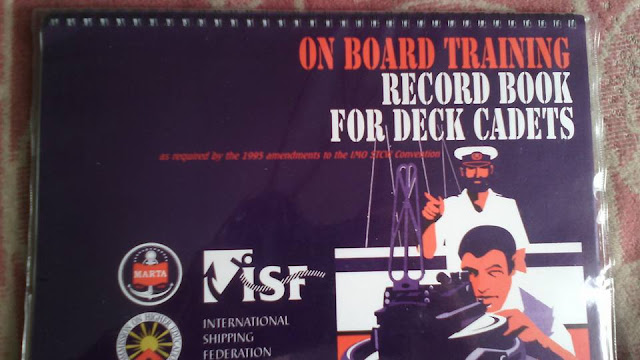 Standard version of Training Record Book for Deck Cadets