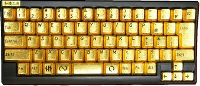 Golden keyboard