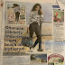 Yvonne Nelson & Daughter Featured In Grimsby Telegraph -- Her Baby Daddy’s UK Newspaper