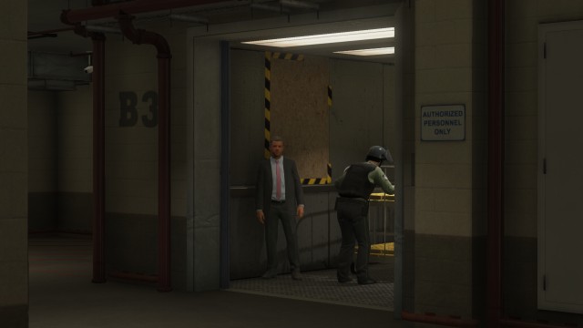 Gta5 ロスサントス人物名鑑 連邦保管庫の警備員２名