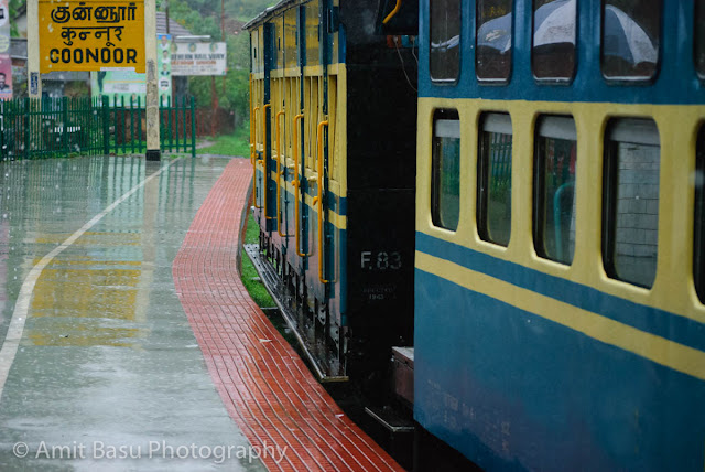 India - On the Coonoor - Ooty Railway