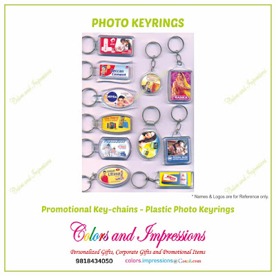 Photo Keyrings - Promotional Logo Printed Digital Keychains