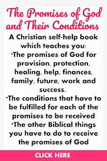 The Promises of God and their Conditions is a Christian self help book that teaches you biblical promises for provision, protection, healing, help, finances, family, future, work and success. 