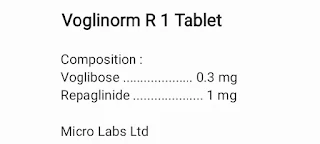 Voglinorm R 1 tablet