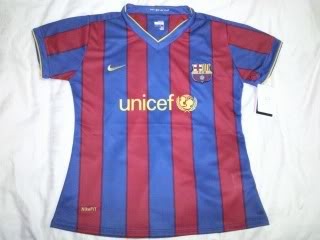  Baju  Bola  Jersey Bola  2009 2010 BARCELONA  