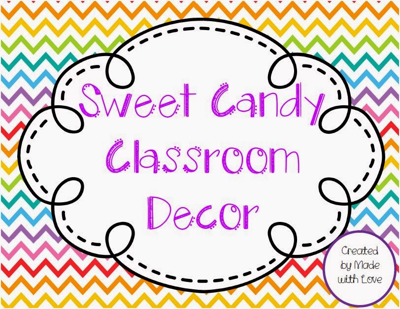 http://www.teacherspayteachers.com/Product/Sweet-Candy-Theme-Classroom-Decor-1337181