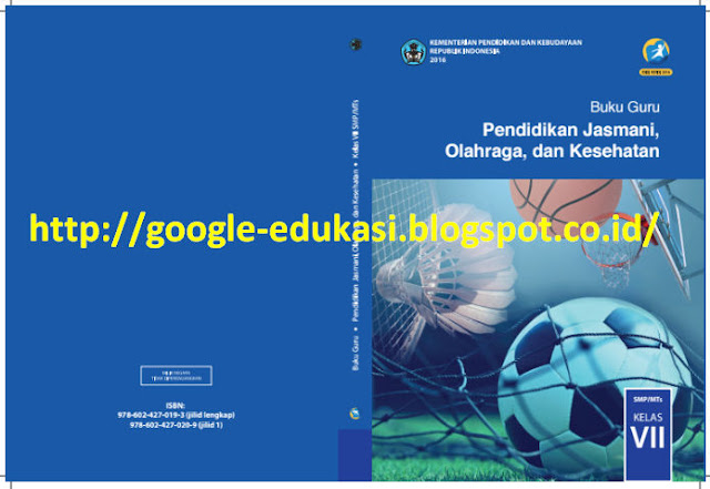 Buku Guru dan Siswa Mapel PJOK SMP Kelas 7 Kurikulum 2013 Revisi