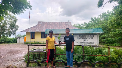 Nature Eyes Community Gandeng Pemerintah Desa Humusu Sainiup, Gelar Aksi Penghijauan