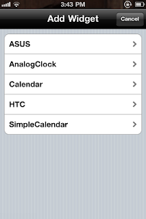 Cydia iWidgets