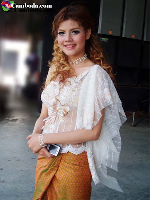 aliza khmer star in custom dress
