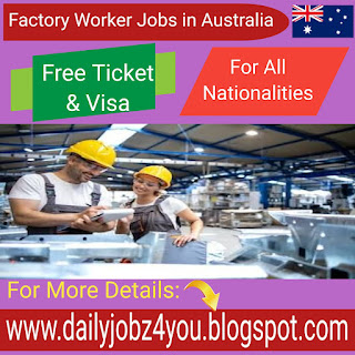 Urgently Required Factory Workers in Australia & New Zealand 2022-2023