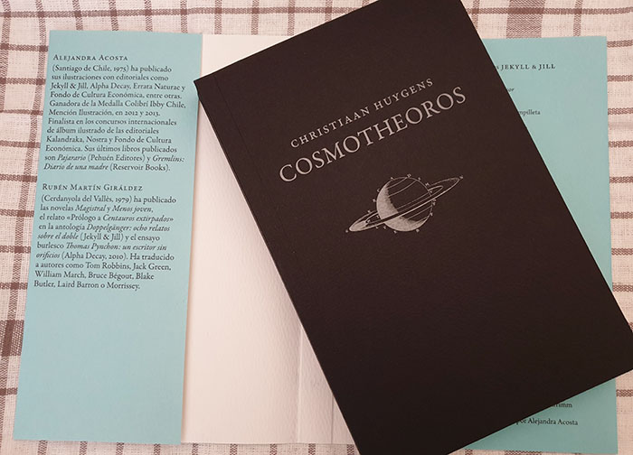 Interior del libro «Cosmotheoros» de Jekyll & Jill