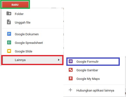9 Langkah Mudah Terbaru 2018 Membuat Form atau Formulir Online Mengunakan Google Form Lengkap Dengan Gambar